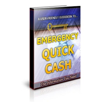 Emergency Quick Cash Unrestricted PLR Ebook